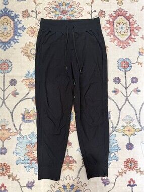 CRZ YOGA Joggers Women Small Black Athletic Pants Drawstring Stretch